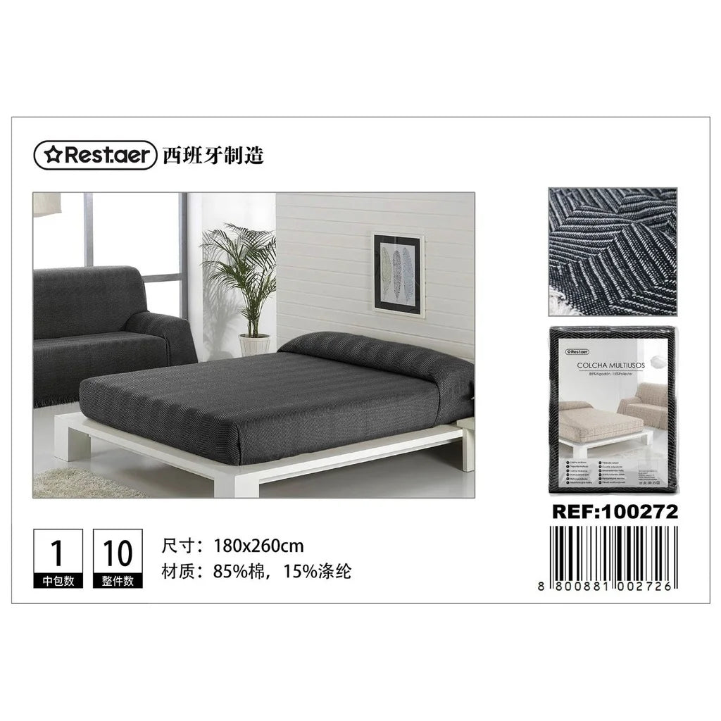 Multipurpose blanket 180x260 cm - Blankets and textile accessories