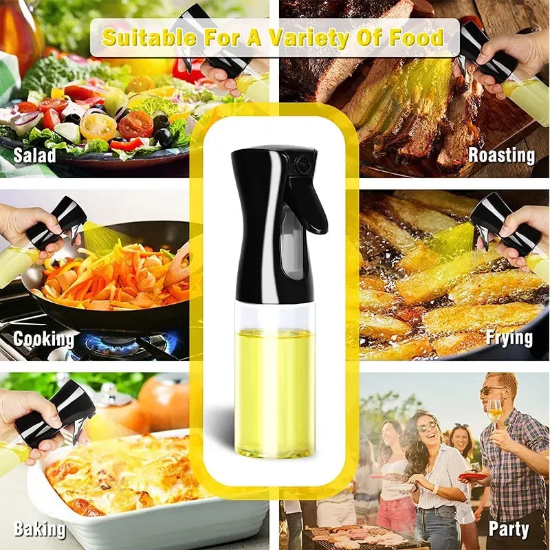 Garrafa de Spray de Azeite de cozinha de plástico 300ml