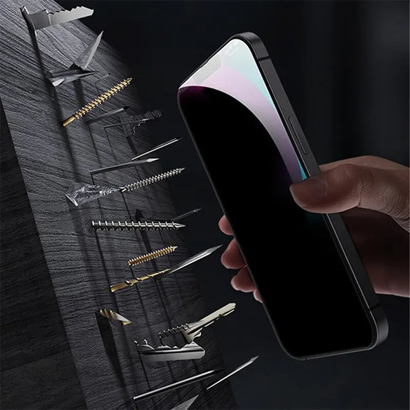 Protetor de ecrã de privacidade 4 peças para iPhone