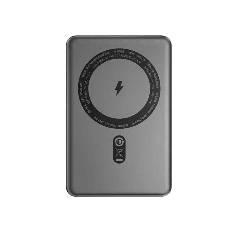 S10 10000mAh PowerBank MOVESPEED Magnético para iPhone 16 Samsung