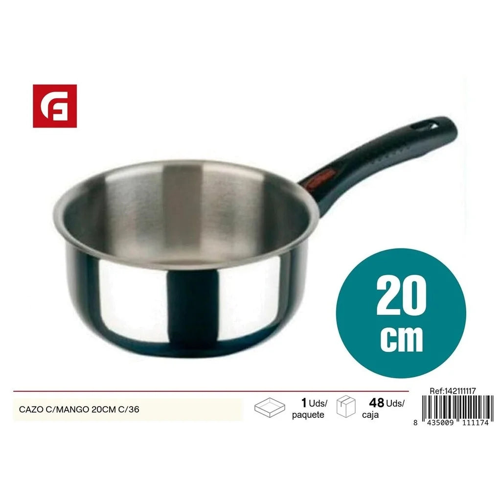 Panela com cabo 20 cm