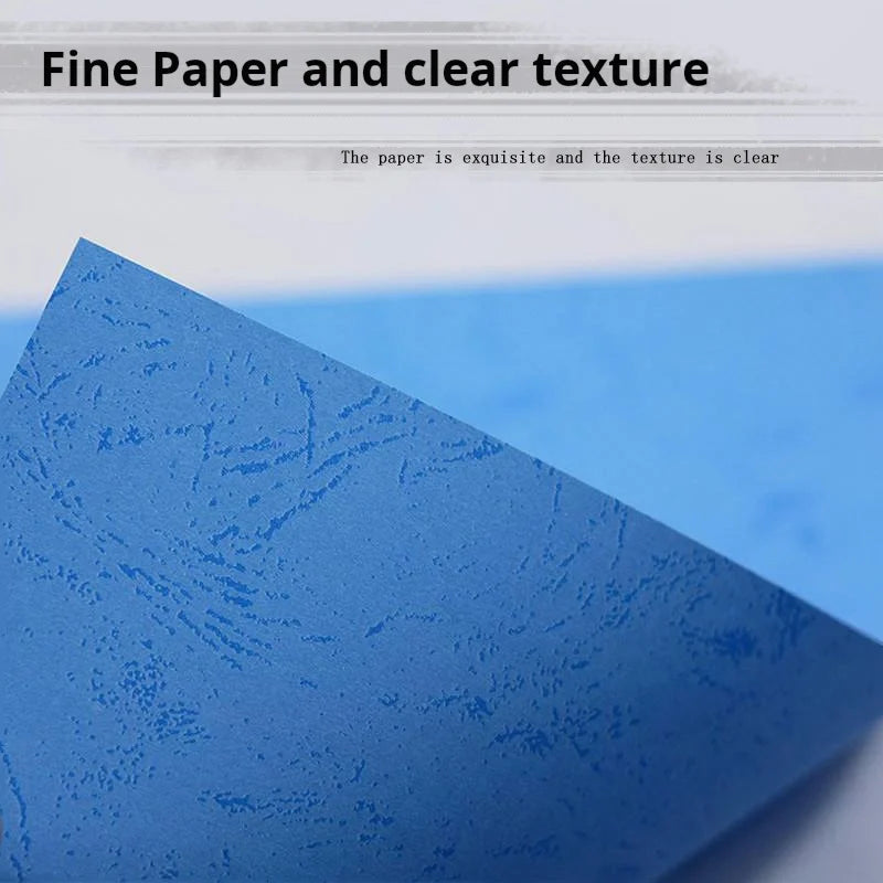 Papel de couro texturado colorido A4 230g,