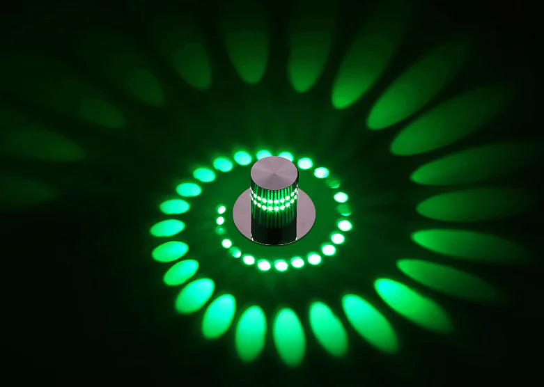 Luminária de Parede para Corredor com LED que Muda de Cor