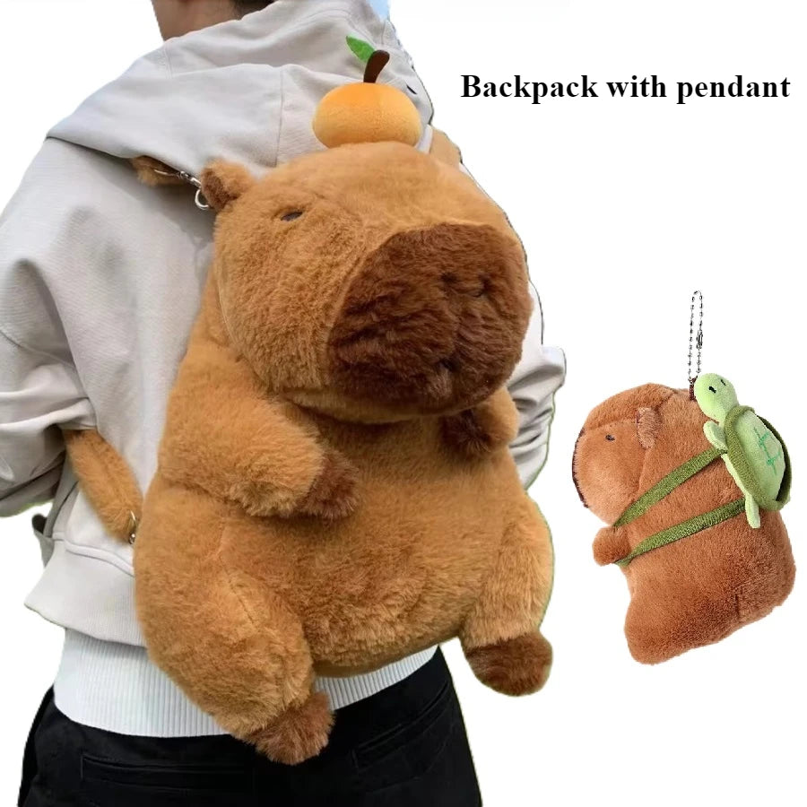 Mochila de peluche Capivara