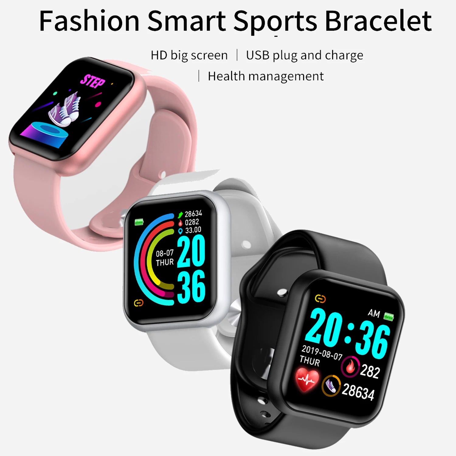 Smart Watch para mulher e homem