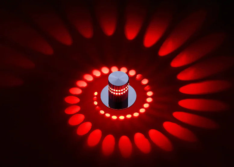 Luminária de Parede para Corredor com LED que Muda de Cor