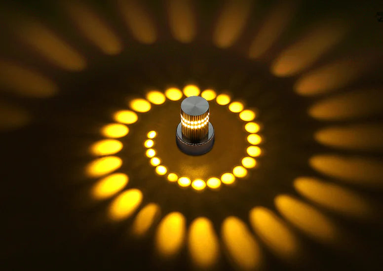 Luminária de Parede para Corredor com LED que Muda de Cor
